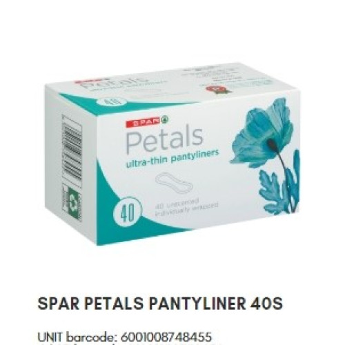 SPAR PETALS PANTYLINER  40' (RF)